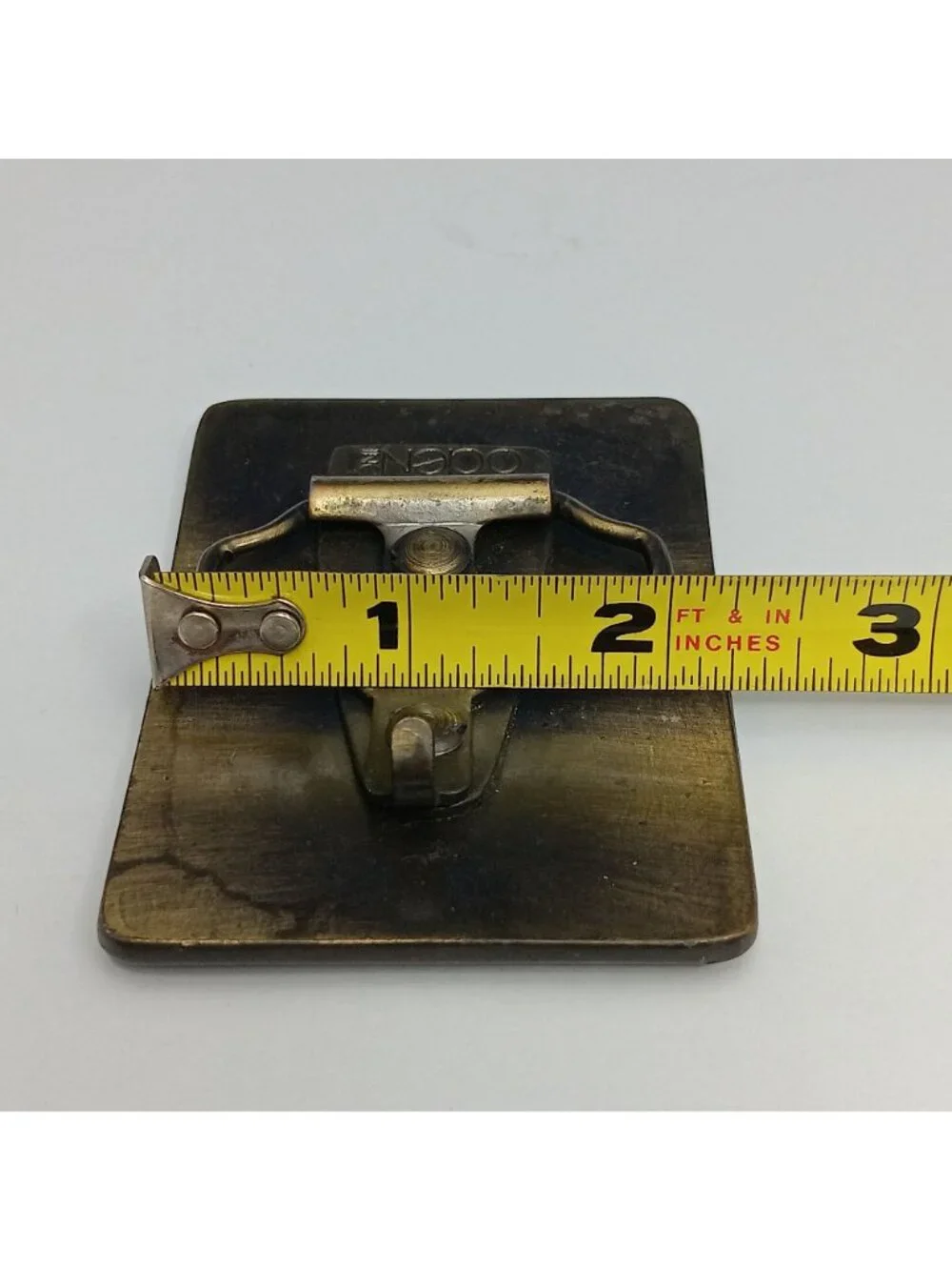 Grand Ole Opry Brass Belt Buckle Nashville Tennessee Vintage Oden Inc